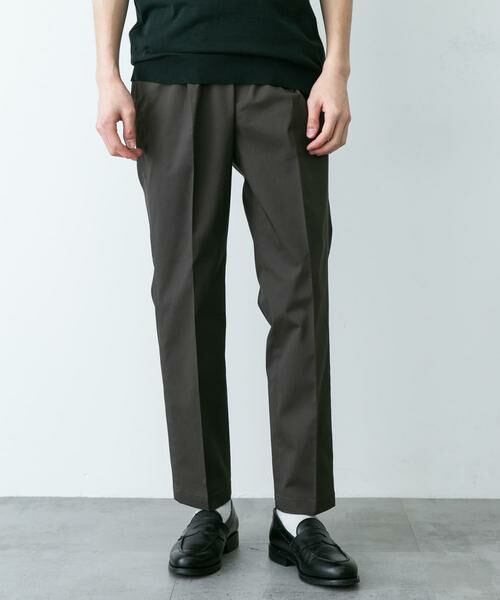 URBAN RESEARCH DOORS / アーバンリサーチ ドアーズ スラックス・ドレスパンツ | LIFE STYLE TAILOR ストレッチコットンパンツ | 詳細3
