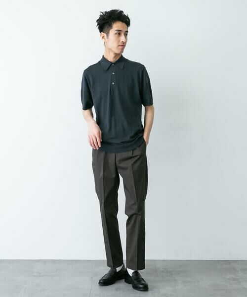 URBAN RESEARCH DOORS / アーバンリサーチ ドアーズ スラックス・ドレスパンツ | LIFE STYLE TAILOR ストレッチコットンパンツ | 詳細5