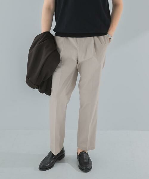 URBAN RESEARCH DOORS / アーバンリサーチ ドアーズ スラックス・ドレスパンツ | LIFE STYLE TAILOR ストレッチコットンパンツ | 詳細8