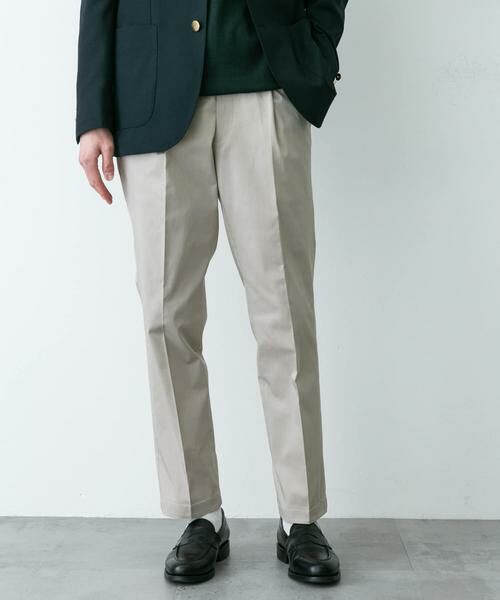 URBAN RESEARCH DOORS / アーバンリサーチ ドアーズ スラックス・ドレスパンツ | LIFE STYLE TAILOR ストレッチコットンパンツ | 詳細17