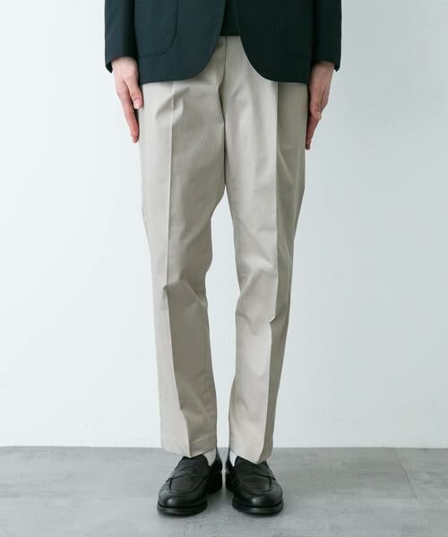 URBAN RESEARCH DOORS / アーバンリサーチ ドアーズ スラックス・ドレスパンツ | LIFE STYLE TAILOR ストレッチコットンパンツ | 詳細23