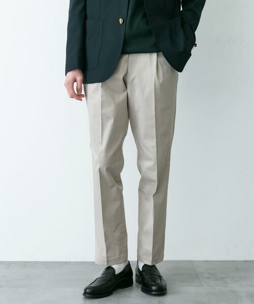 URBAN RESEARCH DOORS / アーバンリサーチ ドアーズ スラックス・ドレスパンツ | LIFE STYLE TAILOR ストレッチコットンパンツ | 詳細16