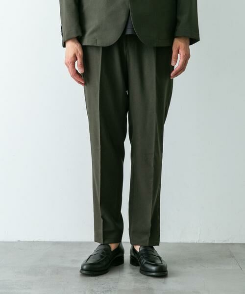 URBAN RESEARCH DOORS / アーバンリサーチ ドアーズ スラックス・ドレスパンツ | 『イージーケア』LIFE STYLE TAILOR メランジトロストレッチパンツ | 詳細1