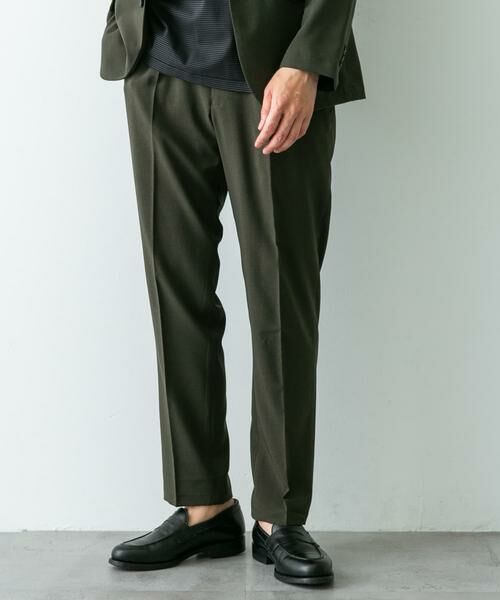 URBAN RESEARCH DOORS / アーバンリサーチ ドアーズ スラックス・ドレスパンツ | 『イージーケア』LIFE STYLE TAILOR メランジトロストレッチパンツ | 詳細5