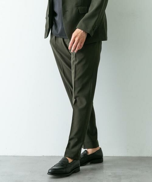 URBAN RESEARCH DOORS / アーバンリサーチ ドアーズ スラックス・ドレスパンツ | 『イージーケア』LIFE STYLE TAILOR メランジトロストレッチパンツ | 詳細6