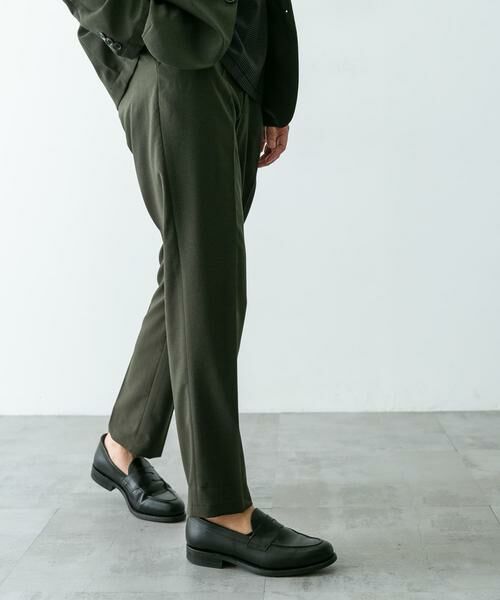 URBAN RESEARCH DOORS / アーバンリサーチ ドアーズ スラックス・ドレスパンツ | 『イージーケア』LIFE STYLE TAILOR メランジトロストレッチパンツ | 詳細7