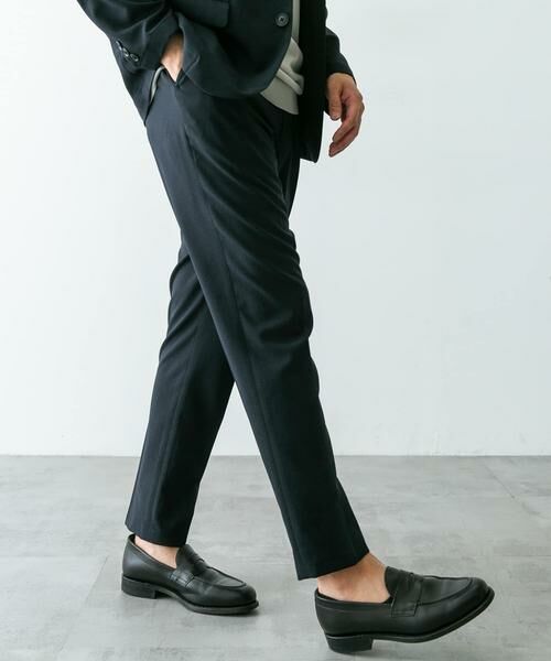 URBAN RESEARCH DOORS / アーバンリサーチ ドアーズ スラックス・ドレスパンツ | 『イージーケア』LIFE STYLE TAILOR メランジトロストレッチパンツ | 詳細16