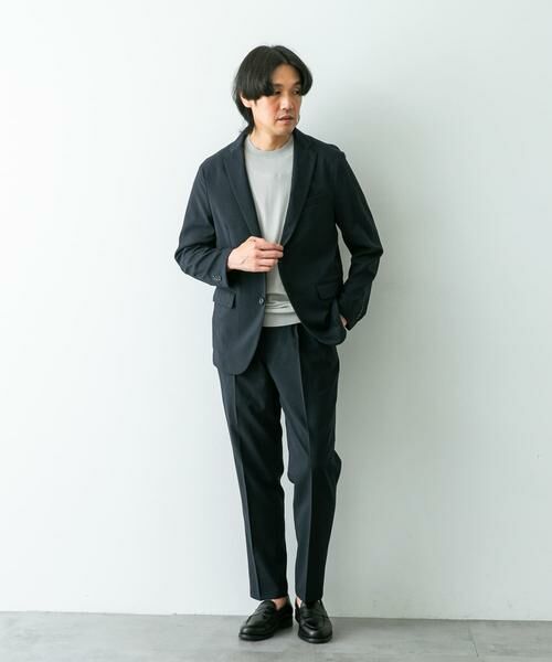 URBAN RESEARCH DOORS / アーバンリサーチ ドアーズ スラックス・ドレスパンツ | 『イージーケア』LIFE STYLE TAILOR メランジトロストレッチパンツ | 詳細19