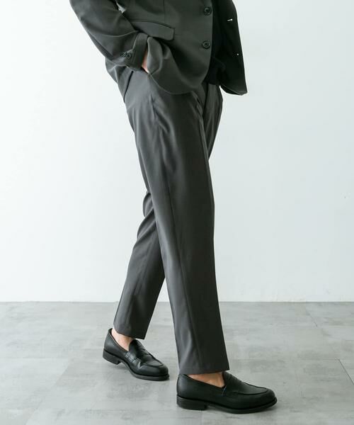 URBAN RESEARCH DOORS / アーバンリサーチ ドアーズ スラックス・ドレスパンツ | 『イージーケア』LIFE STYLE TAILOR メランジトロストレッチパンツ | 詳細29
