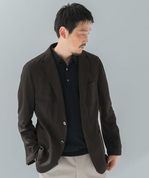 URBAN RESEARCH DOORS / アーバンリサーチ ドアーズ その他アウター | 『イージーケア/速乾』LIFE STYLE TAILOR　メランジニットイージージャケット | 詳細10