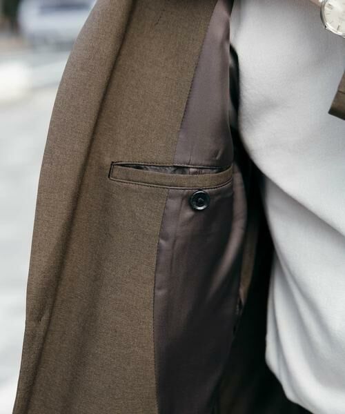 URBAN RESEARCH DOORS / アーバンリサーチ ドアーズ その他アウター | LIFE STYLE TAILOR　リネンライクコンフォータブルジャケット | 詳細10