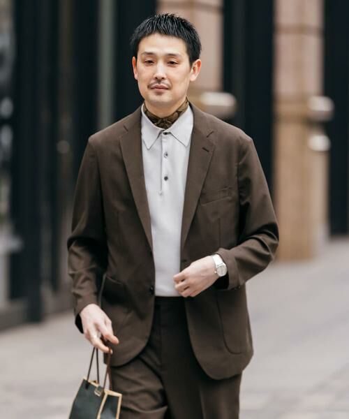 URBAN RESEARCH DOORS / アーバンリサーチ ドアーズ その他アウター | LIFE STYLE TAILOR　リネンライクコンフォータブルジャケット | 詳細16