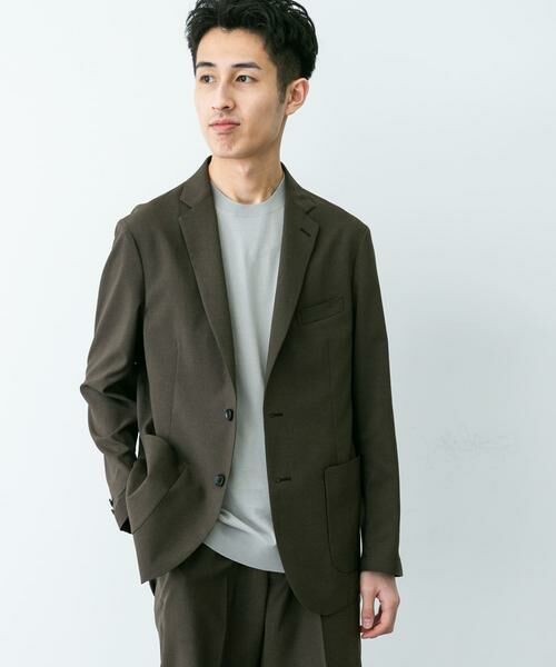 URBAN RESEARCH DOORS / アーバンリサーチ ドアーズ その他アウター | LIFE STYLE TAILOR　リネンライクコンフォータブルジャケット | 詳細2