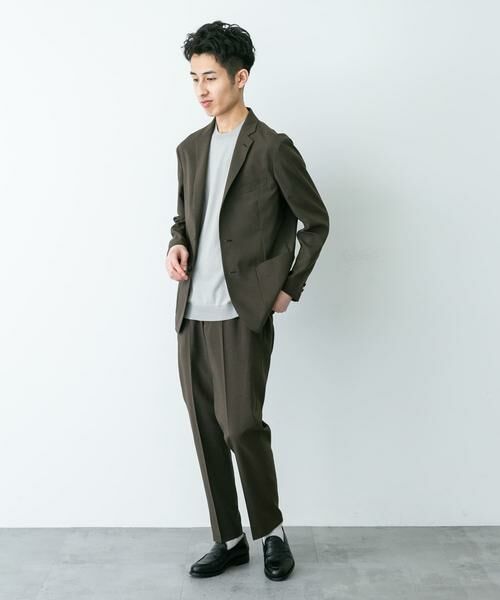 URBAN RESEARCH DOORS / アーバンリサーチ ドアーズ その他アウター | LIFE STYLE TAILOR　リネンライクコンフォータブルジャケット | 詳細4