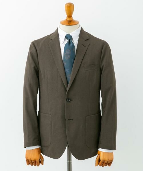 URBAN RESEARCH DOORS / アーバンリサーチ ドアーズ その他アウター | LIFE STYLE TAILOR　リネンライクコンフォータブルジャケット | 詳細6