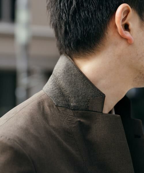 URBAN RESEARCH DOORS / アーバンリサーチ ドアーズ その他アウター | LIFE STYLE TAILOR　リネンライクコンフォータブルジャケット | 詳細7