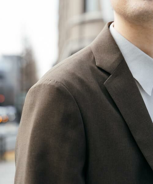 URBAN RESEARCH DOORS / アーバンリサーチ ドアーズ その他アウター | LIFE STYLE TAILOR　リネンライクコンフォータブルジャケット | 詳細8