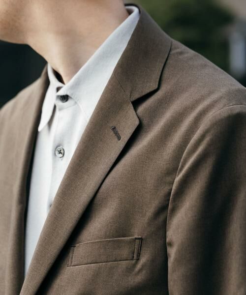 URBAN RESEARCH DOORS / アーバンリサーチ ドアーズ その他アウター | LIFE STYLE TAILOR　リネンライクコンフォータブルジャケット | 詳細9