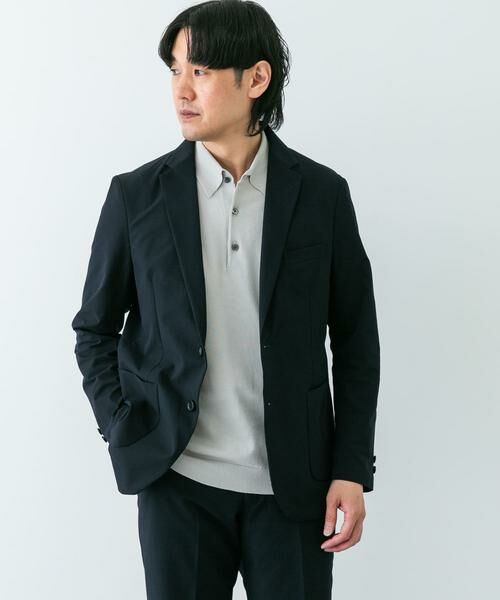 URBAN RESEARCH DOORS / アーバンリサーチ ドアーズ テーラードジャケット | 『イージーケア』LIFE STYLE TAILOR　シアサッカーコンフォータブルジャケット | 詳細11