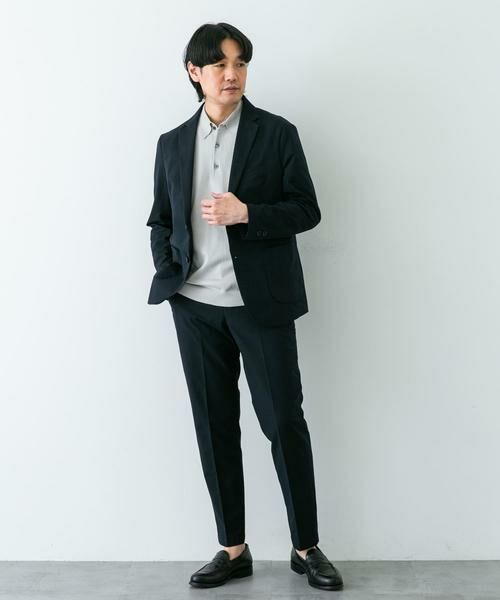 URBAN RESEARCH DOORS / アーバンリサーチ ドアーズ テーラードジャケット | 『イージーケア』LIFE STYLE TAILOR　シアサッカーコンフォータブルジャケット | 詳細12