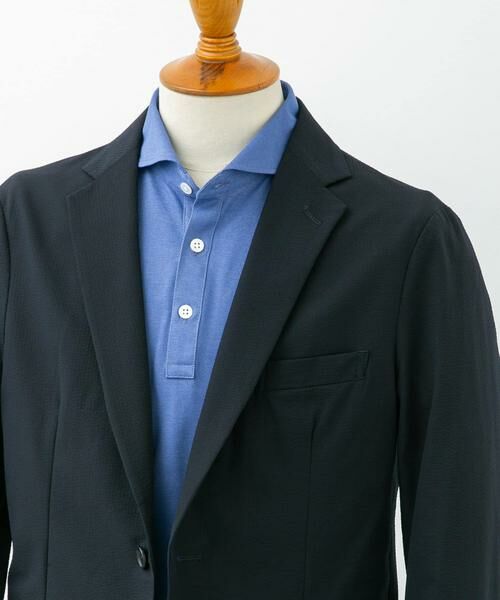 URBAN RESEARCH DOORS / アーバンリサーチ ドアーズ テーラードジャケット | 『イージーケア』LIFE STYLE TAILOR　シアサッカーコンフォータブルジャケット | 詳細26