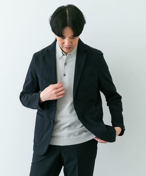 URBAN RESEARCH DOORS / アーバンリサーチ ドアーズ テーラードジャケット | 『イージーケア』LIFE STYLE TAILOR　シアサッカーコンフォータブルジャケット | 詳細9