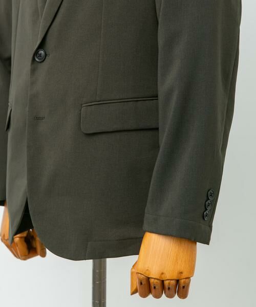 URBAN RESEARCH DOORS / アーバンリサーチ ドアーズ テーラードジャケット | 『イージーケア』LIFE STYLE TAILOR　メランジトロストレッチジャケット | 詳細10