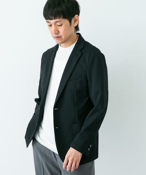 URBAN RESEARCH DOORS / アーバンリサーチ ドアーズ その他アウター | 『イージーケア』LIFE STYLE TAILOR　サーフニットジャケット | 詳細1