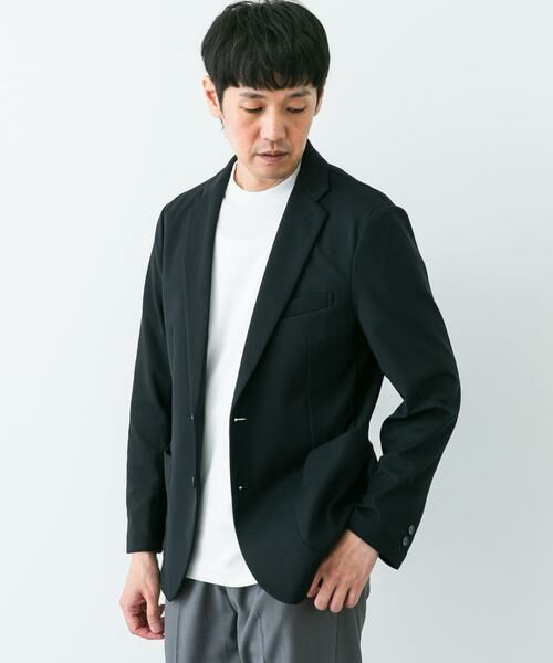 URBAN RESEARCH DOORS / アーバンリサーチ ドアーズ その他アウター | 『イージーケア』LIFE STYLE TAILOR　サーフニットジャケット | 詳細3