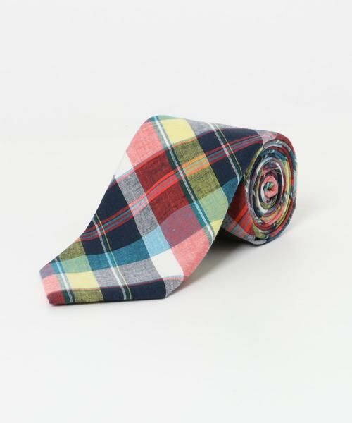 URBAN RESEARCH DOORS / アーバンリサーチ ドアーズ ネクタイ | LIFE STYLE TAILOR　マドラスチェック柄タイ1 | 詳細1