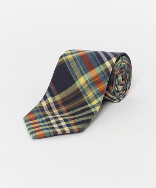 URBAN RESEARCH DOORS / アーバンリサーチ ドアーズ ネクタイ | LIFE STYLE TAILOR　マドラスチェック柄タイ1 | 詳細3