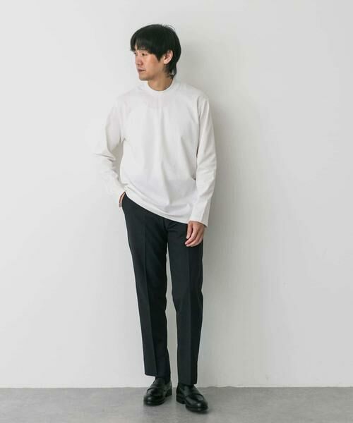 URBAN RESEARCH DOORS / アーバンリサーチ ドアーズ シャツ・ブラウス | LIFE STYLE TAILOR　シルケットポンチストレッチ長袖Tシャツ | 詳細5