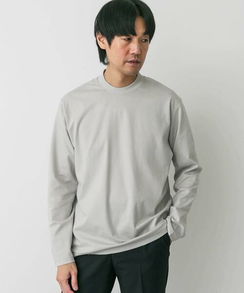 URBAN RESEARCH DOORS / アーバンリサーチ ドアーズ シャツ・ブラウス | LIFE STYLE TAILOR　シルケットポンチストレッチ長袖Tシャツ | 詳細11