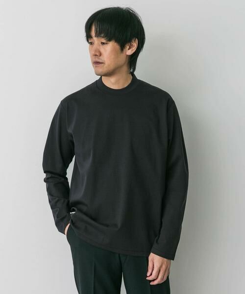 URBAN RESEARCH DOORS / アーバンリサーチ ドアーズ シャツ・ブラウス | LIFE STYLE TAILOR　シルケットポンチストレッチ長袖Tシャツ | 詳細26
