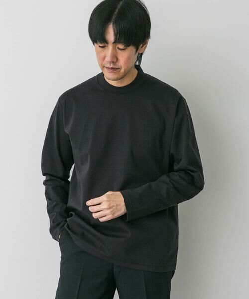 URBAN RESEARCH DOORS / アーバンリサーチ ドアーズ シャツ・ブラウス | LIFE STYLE TAILOR　シルケットポンチストレッチ長袖Tシャツ | 詳細27