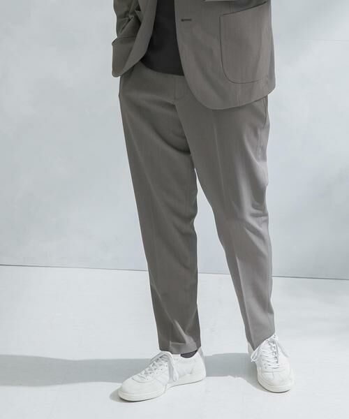 URBAN RESEARCH DOORS / アーバンリサーチ ドアーズ スラックス・ドレスパンツ | 『イージーケア』LIFE STYLE TAILOR　カルゼストレッチコンフォータブルパンツ | 詳細3