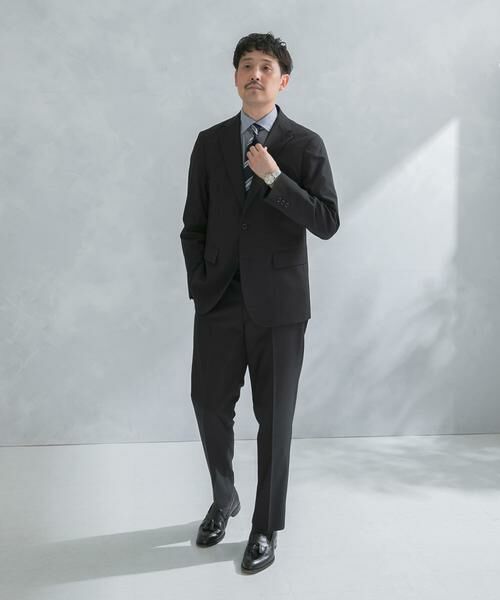 URBAN RESEARCH DOORS / アーバンリサーチ ドアーズ スラックス・ドレスパンツ | 『イージーケア』LIFE STYLE TAILOR　クリアツイルコンフォータブルスマートパンツ | 詳細3