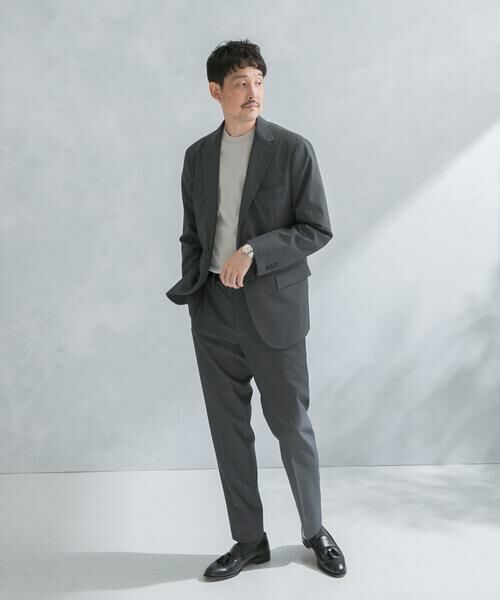 URBAN RESEARCH DOORS / アーバンリサーチ ドアーズ スラックス・ドレスパンツ | 『イージーケア』LIFE STYLE TAILOR　クリアツイルコンフォータブルスマートパンツ | 詳細12