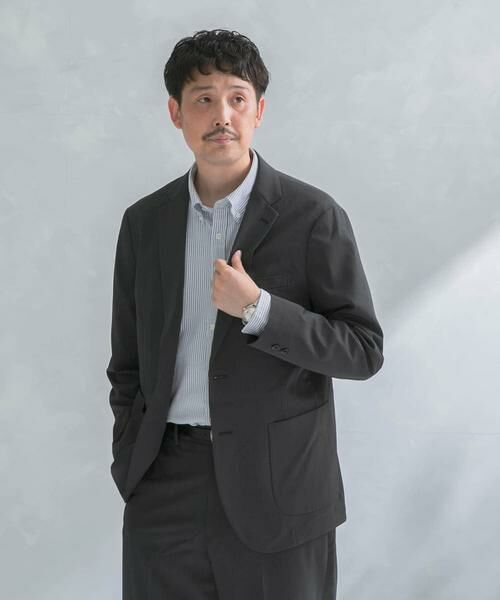 URBAN RESEARCH DOORS / アーバンリサーチ ドアーズ その他アウター | 『イージーケア』LIFE STYLE TAILOR カルゼストレッチコンフォータブルジャケット | 詳細26