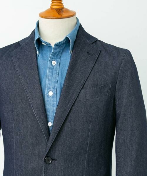 URBAN RESEARCH DOORS / アーバンリサーチ ドアーズ その他アウター | LIFE STYLE TAILOR　デニムライクニットジャケット | 詳細11