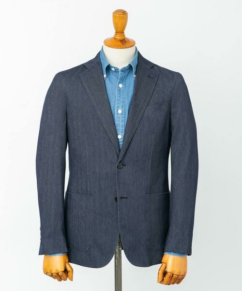 URBAN RESEARCH DOORS / アーバンリサーチ ドアーズ その他アウター | LIFE STYLE TAILOR　デニムライクニットジャケット | 詳細8