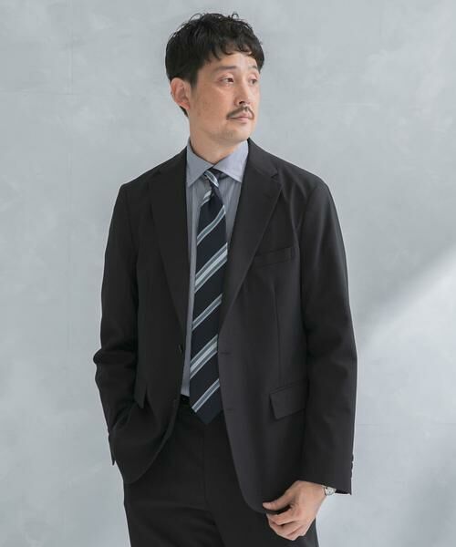 URBAN RESEARCH DOORS/アーバンリサーチ ドアーズ 『イージーケア』LIFE STYLE TAILOR クリアツイルコンフォータブルスマートジャケット ネイビー XL