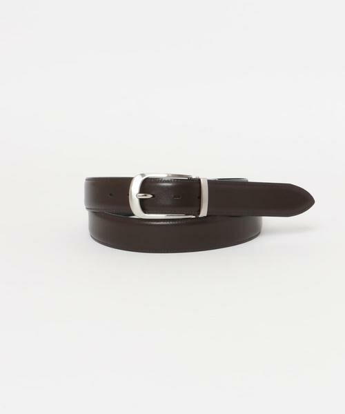 URBAN RESEARCH DOORS / アーバンリサーチ ドアーズ ベルト・サスペンダー | LIFE STYLE TAILOR　リバーシブルレザーベルト | 詳細2