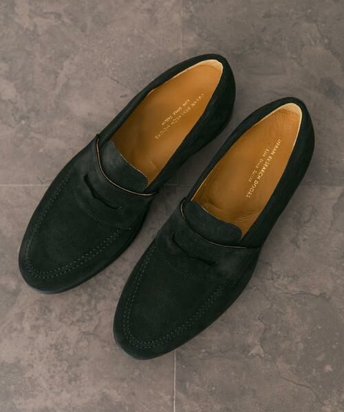 URBAN RESEARCH DOORS / アーバンリサーチ ドアーズ ビジネス・ドレスシューズ | LIFE STYLE TAILOR　マルチスペックスエードコインローファー | 詳細2