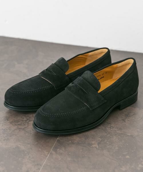 URBAN RESEARCH DOORS/アーバンリサーチ ドアーズ LIFE STYLE TAILOR マルチスペックスエードコインローファー ブラック 8.5 URBAN RESEARCH DOORS/アーバンリサーチ ドアーズ LIFE STYLE TAILOR マルチスペックスエードコインローファー ブラック 8.5