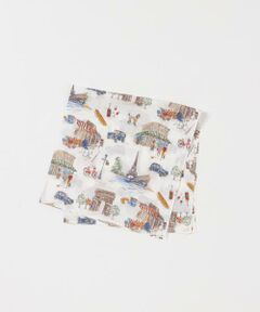 URBAN RESEARCH DOORS / アーバンリサーチ ドアーズ ハンカチ | LIFE STYLE TAILOR　モチーフ柄コットンハンカチ