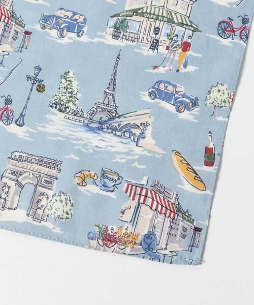 URBAN RESEARCH DOORS / アーバンリサーチ ドアーズ ハンカチ | LIFE STYLE TAILOR　モチーフ柄コットンハンカチ | 詳細6