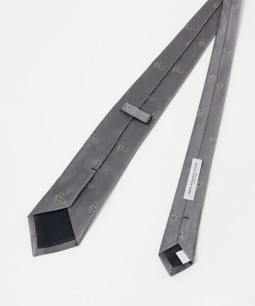URBAN RESEARCH DOORS / アーバンリサーチ ドアーズ ネクタイ | LIFE STYLE TAILOR　25AWラケットモチーフタイ | 詳細4