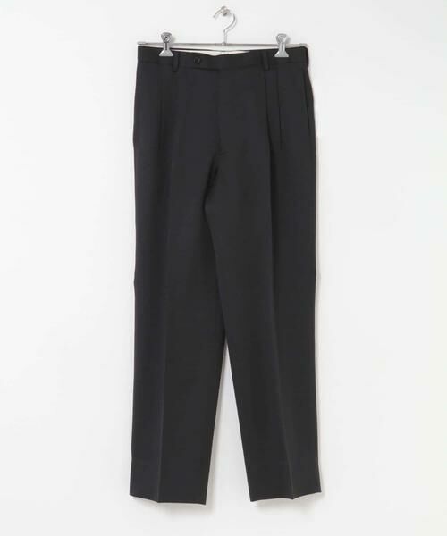 URBAN RESEARCH DOORS / アーバンリサーチ ドアーズ スラックス・ドレスパンツ | LIFE STYLE TAILOR レトロヘリンボンストレッチ2タックパンツ | 詳細7