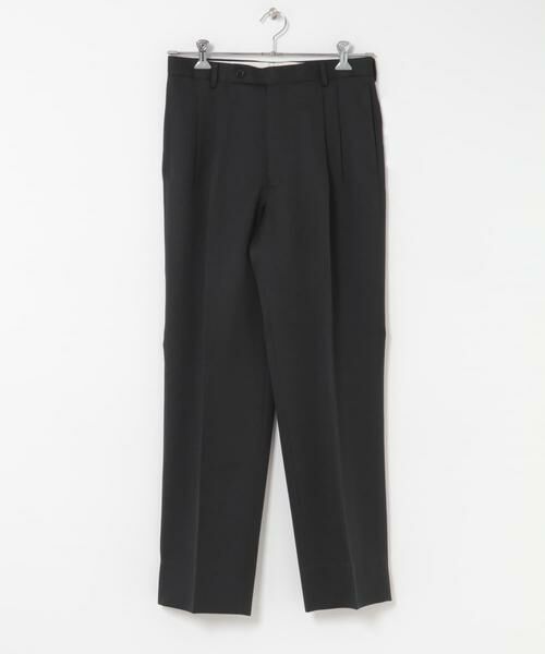 URBAN RESEARCH DOORS/アーバンリサーチ ドアーズ LIFE STYLE TAILOR レトロヘリンボンストレッチ2タックパンツ ブラック L URBAN RESEARCH DOORS/アーバンリサーチ ドアーズ LIFE STYLE TAILOR レトロヘリンボンストレッチ2タックパンツ ブラック L